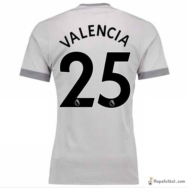 Camiseta Manchester United Replica Tercera Ropa Valencia 2017/18